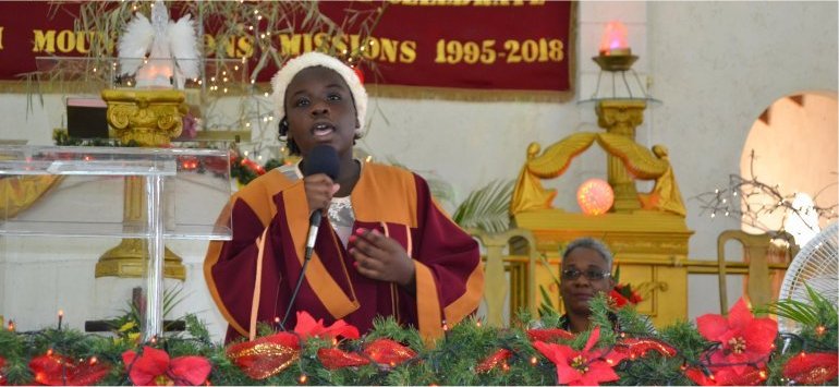 Mount Zion's Missions Inc Barbados Foursquare Church Children's Christmas Programme Music Ministry