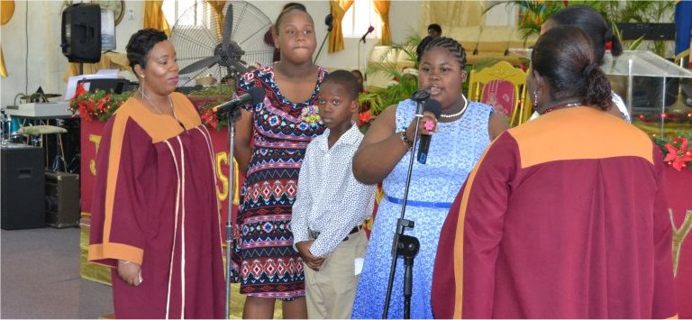 Mount Zion's Missions Inc Barbados Foursquare Church Children's Christmas Programme Music Ministry