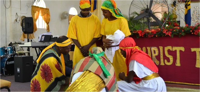 Mount Zion's Missions Inc Barbados Foursquare Church Children's Christmas Programme Dramatization