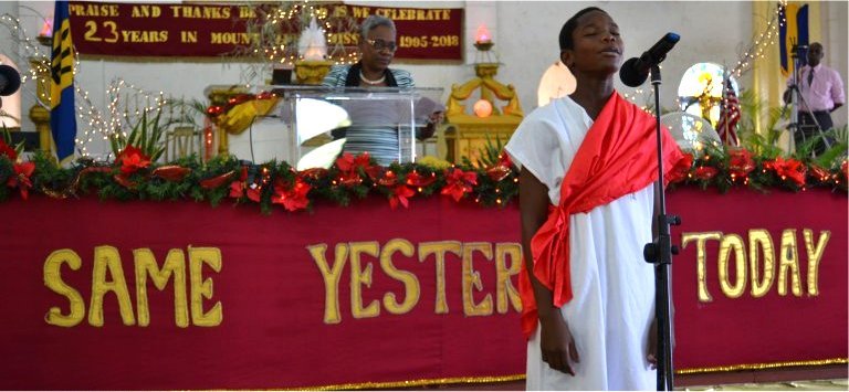 Mount Zion's Missions Inc Barbados Foursquare Church Children's Christmas Programme and Christmas Tributes