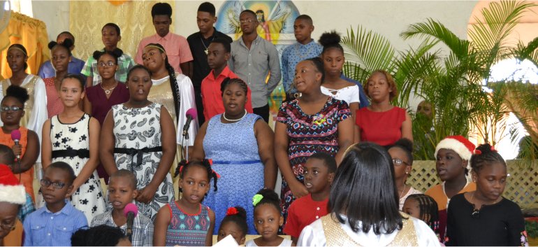 Mount Zion's Missions Inc Barbados Foursquare Church Children's Christmas Programme Music Ministry