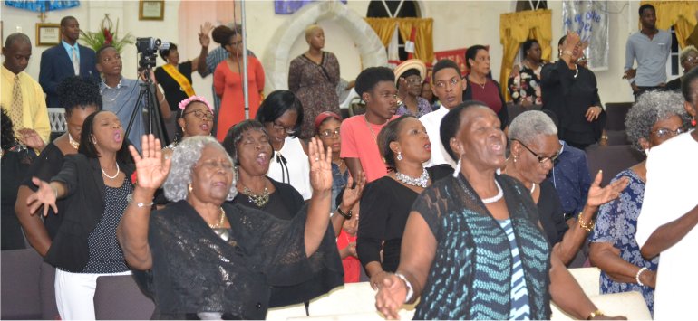 Mount Zion's Missions Inc Barbados Foursquare Church Old Years Night Celebrations