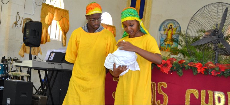 Mount Zion's Missions Inc Barbados Foursquare Church Children's Christmas Programme Dramatization