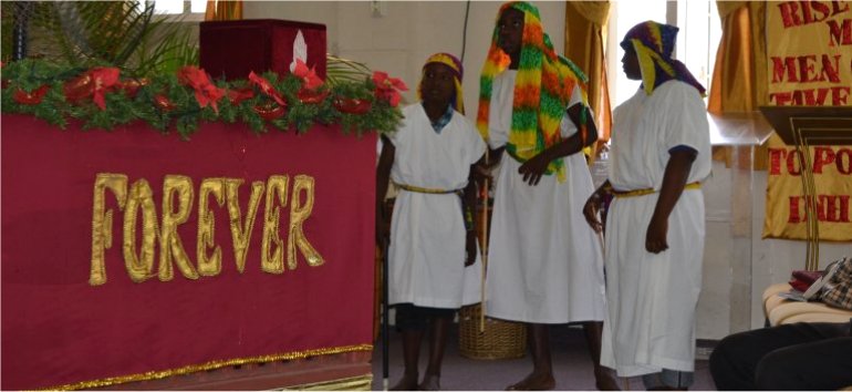 Mount Zion's Missions Inc Barbados Foursquare Church Children's Christmas Programme Dramatization