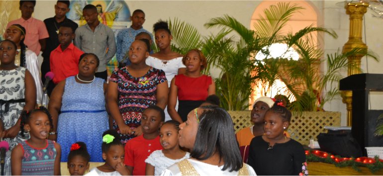 Mount Zion's Missions Inc Barbados Foursquare Church Children's Christmas Programme Music Ministry