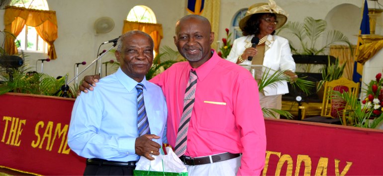 Mount Zion's Missions Inc Barbados Foursquare Church honoured Faith Marshall-Harris for secured a seat on the Committee on the Rights of the Child at UN