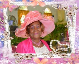 Faith Marshall-Harris was honoured at MZM Hat Sunday