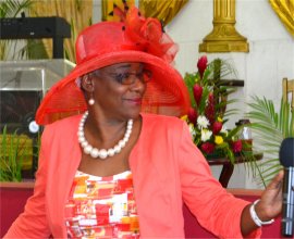 Mount Zion's Missions honours Faith Marshall Harris 