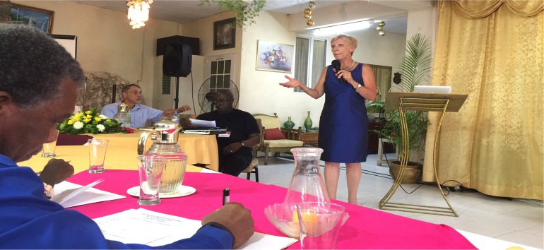 John Maxwell A Day of Leadership with Marie-Lucie Spoke Diana Kenoly and Patrick Tannis hosted by Mount Zion's Missions Inc Barbados Foursquare Church