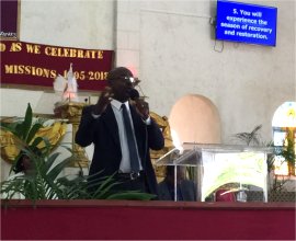 Mount Zion's Missions Inc Barbados Foursquare Church Sermon messages January 20th 2019