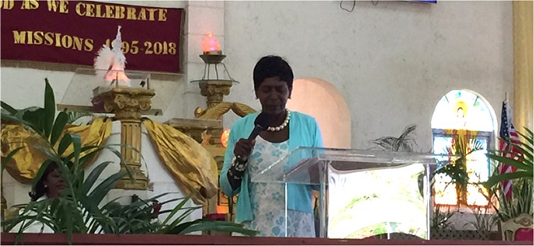 Mount Zion's Missions Inc Barbados Foursquare Church January 20th Pastor Sonya Henry message