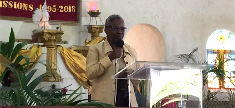 Mount Zion's Missions Inc Barbados Foursquare Church January 20th Pastor Sonya Henry message