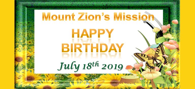 Mount Zion's Missions Inc Barbados Foursquare Church July 12th 2020 message