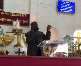 Mount Zion's Missions Inc Barbados Foursquare Church May 5th 2019 message