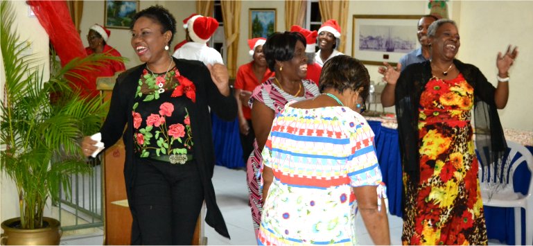 Mount Zion's Missions Inc Barbados Foursquare Church  Silver Chords Christmas Party Time