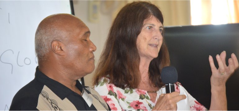 Professor Gary Matsdorf visits Mount Zion's Missions Inc Barbados Foursquare Church hosts Foursquare Regional Training day 3