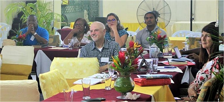 Foursquare Regional Training Conference 2018 main speaker Foursquare Area Missionary to the Caribbean Rev Dave Stone Day 1