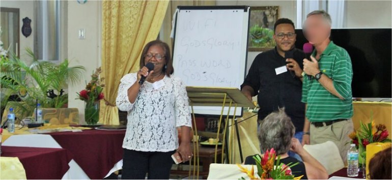 Mount Zion's Missions Inc Barbados Foursquare Church hosts Foursquare Regional Training with Caribbean Foursquare Missionary Rev Dave Stone