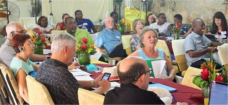 Foursquare Regional Training Conference 2018 main speaker Foursquare Area Missionary to the Caribbean Rev Dave Stone Day 2