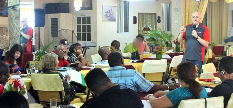 Mount Zion's Missions Inc Barbados Foursquare Church hosts Foursquare Regional Training day 3