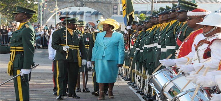 Governor General of Barbados Madame Justice Dame Sandra Prunella Mason QC a Barbadian magistrate