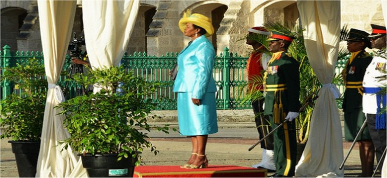 Governor General of Barbados Madame Justice Dame Sandra Prunella Mason QC a Barbadian magistrate