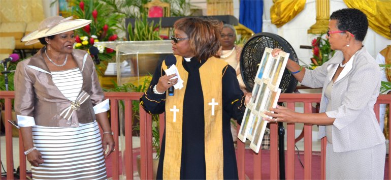 Governor General of Barbados Madame Justice Dame Sandra Prunella Mason visits Mount Zions Mission