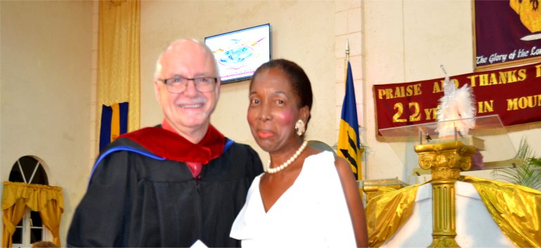 Mount Zion's Missions Inc Barbados Foursquare Church founded by Apostle Lucille Baird launches the Mount Zion Training Institute