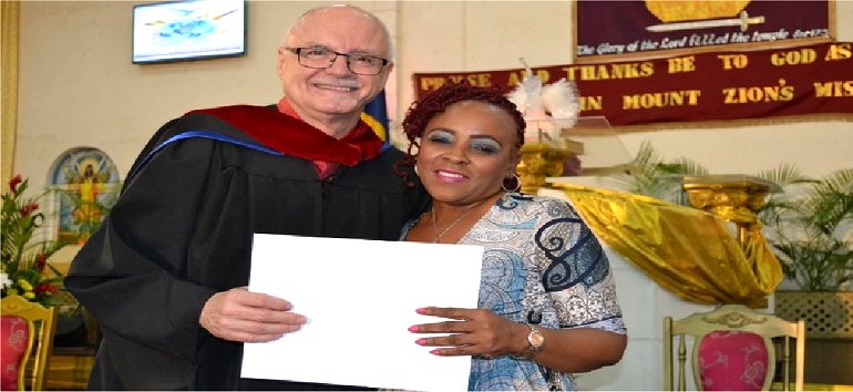 Mount Zion's Missions Inc Barbados Foursquare Church founded by Apostle Lucille Baird launches the Mount Zion Training Institute