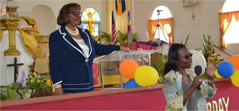 Happy Birthday Apostle Lucille Baird founder of Mount Zion's Missions Inc Barbados Foursquare Church