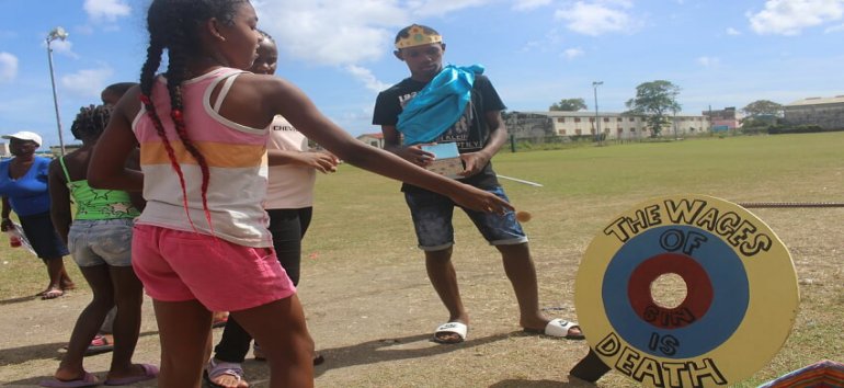 Mount Zion's Missions Inc Barbados Foursquare Church Impact Community Outreach Children's Evangelism Outreach in Barbados