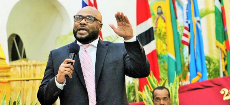 Keith Jenkins guest speaker at Mount Zion's Missions Inc Barbados Foursquare Church Annual Convention 2019