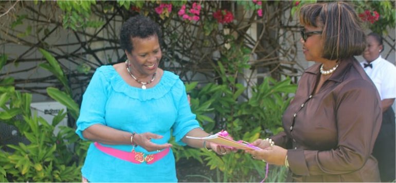 Governor General of Barbados Madame Justice Dame Sandra Prunella Mason QC a Barbadian magistrate