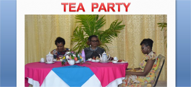 Governor General of Barbados Madame Justice Dame Sandra Prunella Mason QC Patron visits MZM for a Tea Party