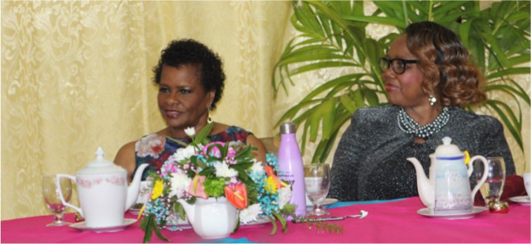 Governor General of Barbados Madame Justice Dame Sandra Prunella Mason QC Patron visits MZM for a Tea Party