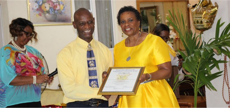 MZM host Independence Banquet patron Governor General Dame Sandra Mason Awards Ceremony 2019