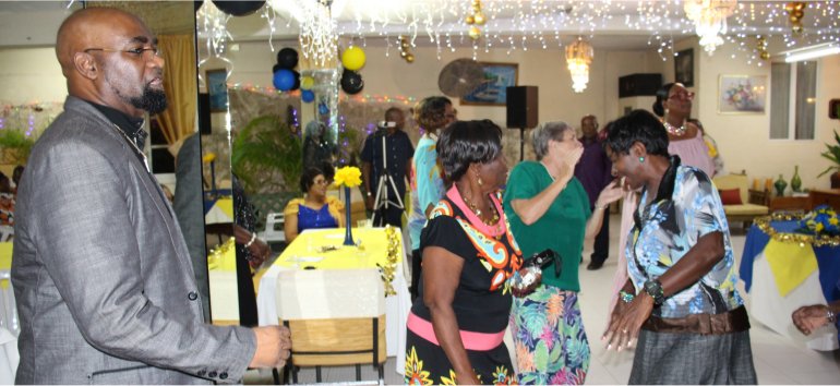 MZM host Independence Banquet patron Governor General Dame Sandra Mason Modeling 2019