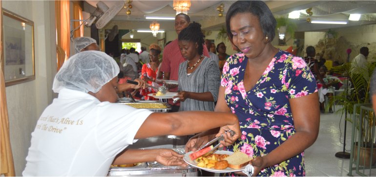 Mount Zion's Missions Inc Barbados Foursquare Church Prayer Breakfast in the Great Hall