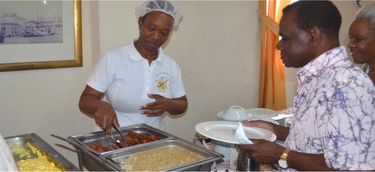 Mount Zion's Missions Inc Barbados Foursquare Church Prayer Breakfast in the Great Hall