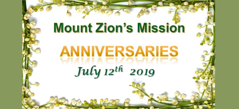 Mount Zion's Missions Inc Barbados 
        Foursquare Church July 7th 2019 message