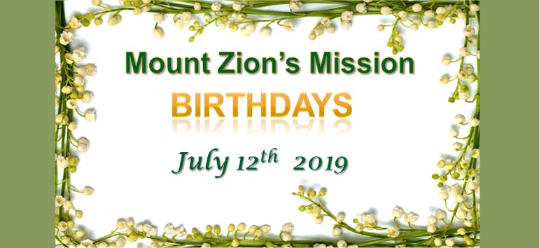 Mount Zion's Missions Inc Barbados 
        Foursquare Church July 7th 2019 message