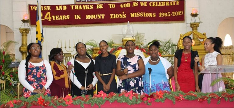 Mount Zion's Missions Inc Barbados Foursquare Church Children's Christmas Programme 2019