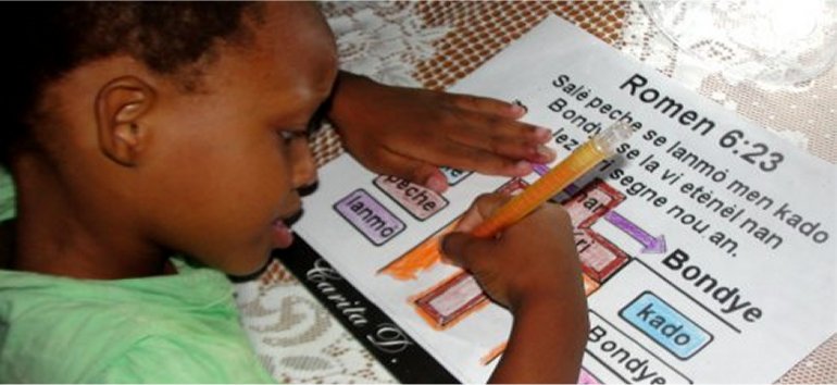 Children's Evangelism Outreach in Barbados