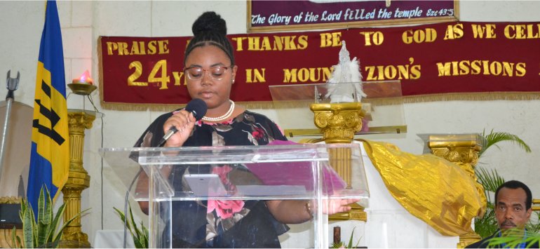 Mount Zion's Missions Inc Barbados 
        Foursquare Church Happy Mothers Day May 12th 2019 message