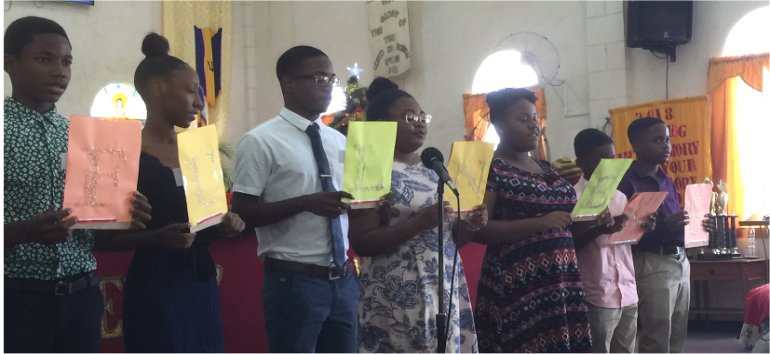 Mount Zion's Missions Inc Barbados Foursquare Church January 2020 GRATEFULNESS