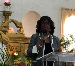 Apostle Dr. Lucille Baird message to the PM of Barbados