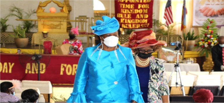 President of the Republic of Barbados visits Mount Zion's Missions Barbados Foursquare Church for Hat Sunday 2022