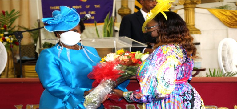 President of the Republic of Barbados visits Mount Zion's Missions Barbados Foursquare Church for Hat Sunday 2022