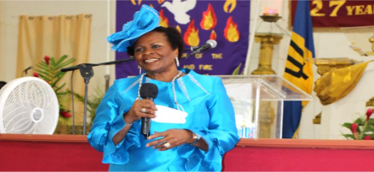 President of the Republic of Barbados visits Mount Zion's Missions Barbados Foursquare Church for Hat Sunday 2022