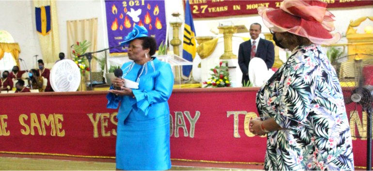 President of the Republic of Barbados visits Mount Zion's Missions Barbados Foursquare Church for Hat Sunday 2022